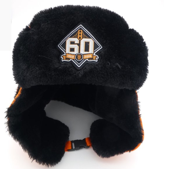 San Francisco Giants 60th Anniversary Beat LA Trapper Hat